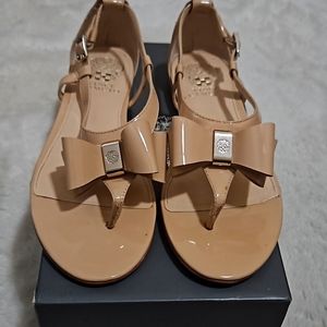 Vince Camuto "Harmonia" Soft Cow Patent Sandals